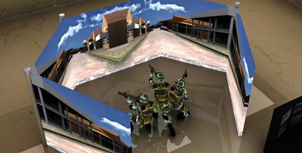 Multi-Screen Advance Training Shooting Simulator