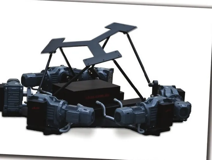 Six-degree-of-freedom motion platform